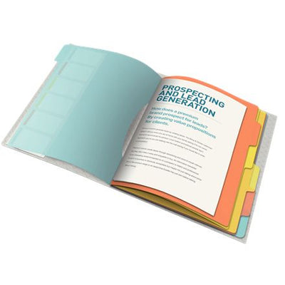 Esselte - Colour'Breeze Sortiermappe, PP, ft A4, 6 Register, sortiert