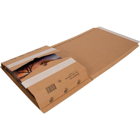 Cleverpack - Verpackungsverpackung aus Wellpappe, ft 270 x 330 x 20 / 80, Packung à 10 Stück