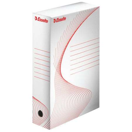 Esselte - Archivbox Boxy 80mm 250x352mm weiß | 25 Stück