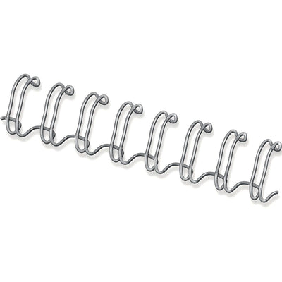 Fellowes - Drahtrücken 10mm 34-Ring A4 Silber 100 Stück