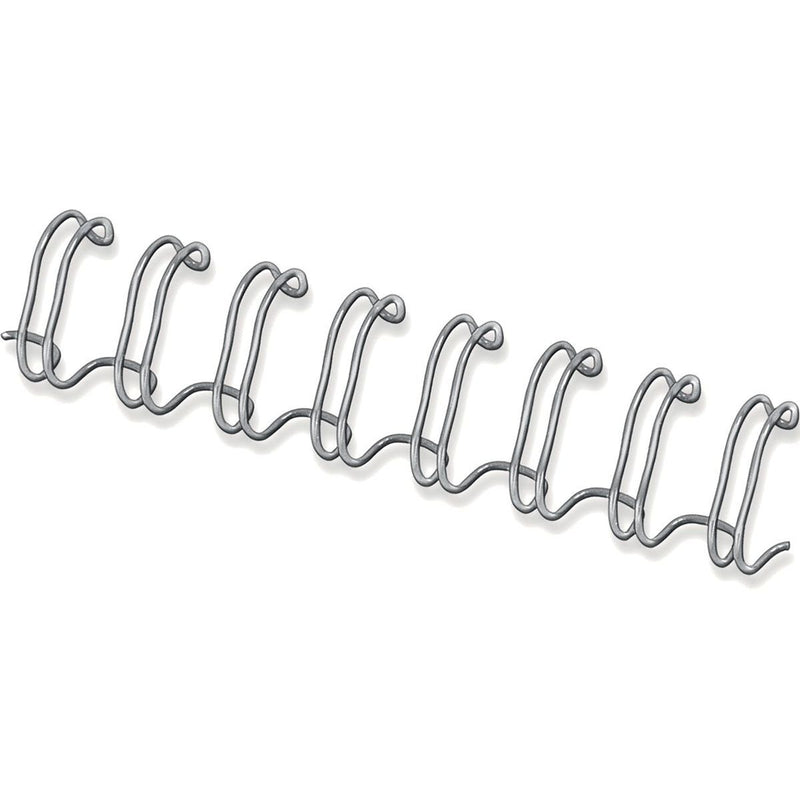 Fellowes - Drahtrücken 10mm 34-Ring A4 Silber 100 Stück