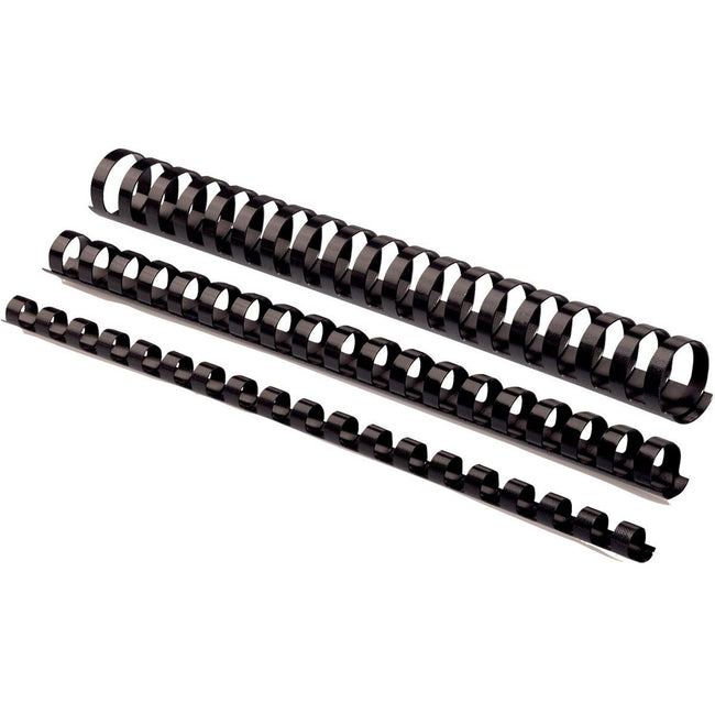Fellowes - Binderücken, 50er Pack, 38 mm, Schwarz