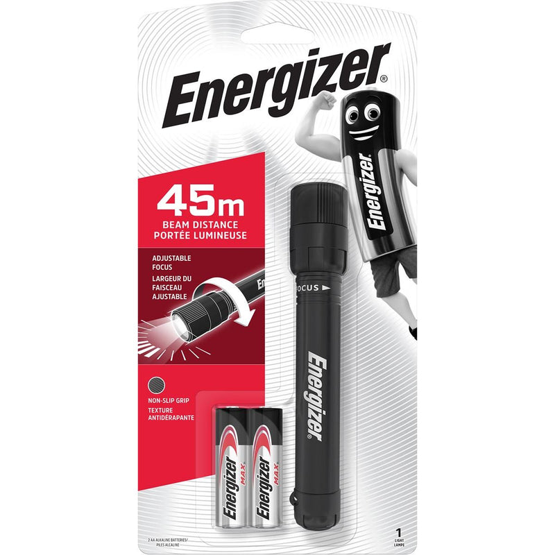 Energizer - Taschenlampe X-Focus, inklusive 2 AA-Batterien, im Blister