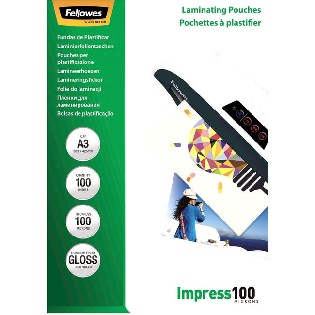 Fellowes - Laminierfolie A3 2x100 Mikron
