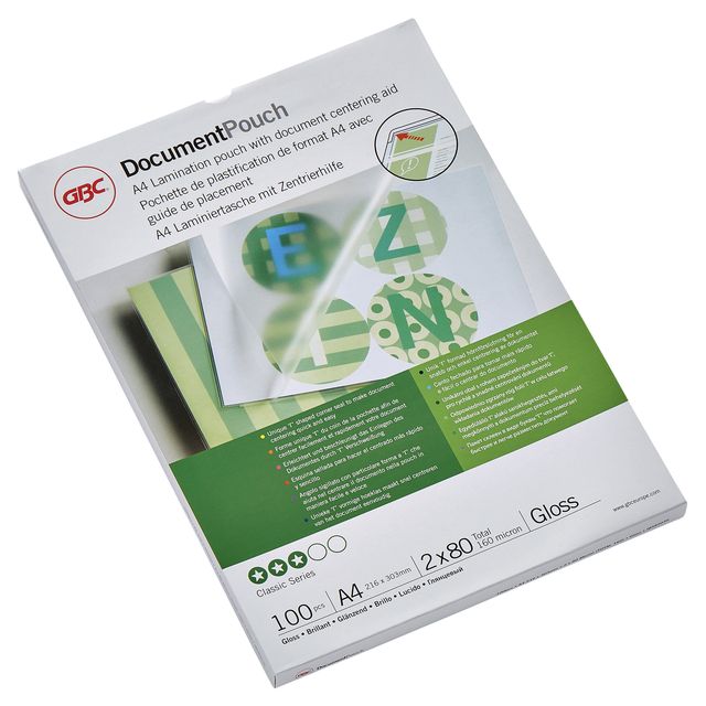 GBC - Laminierfolie A4 2x80 Mikron