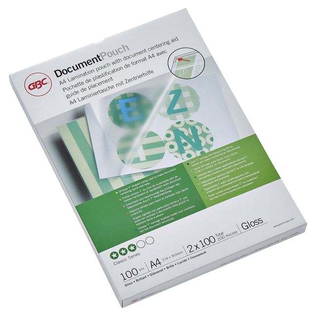 GBC - Laminierfolie A4 2x100 Mikron