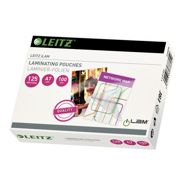 Leitz - Laminierhülle iLAM A7 2x125micron EVA 100 Stück