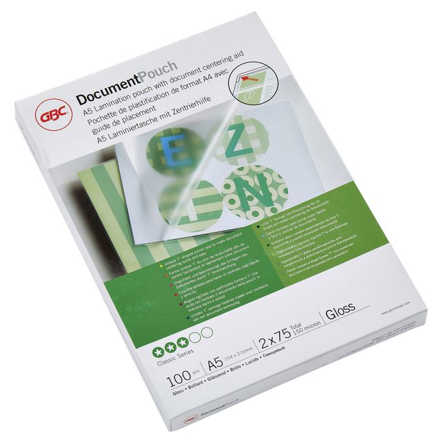 GBC - Laminierhülse A5 2x75micron 100 Stück
