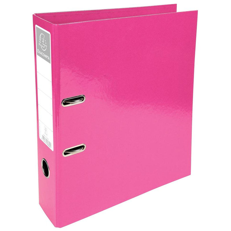 Exacompta - Iderama-Ordner, ft A4, Rücken 7 cm, rosa