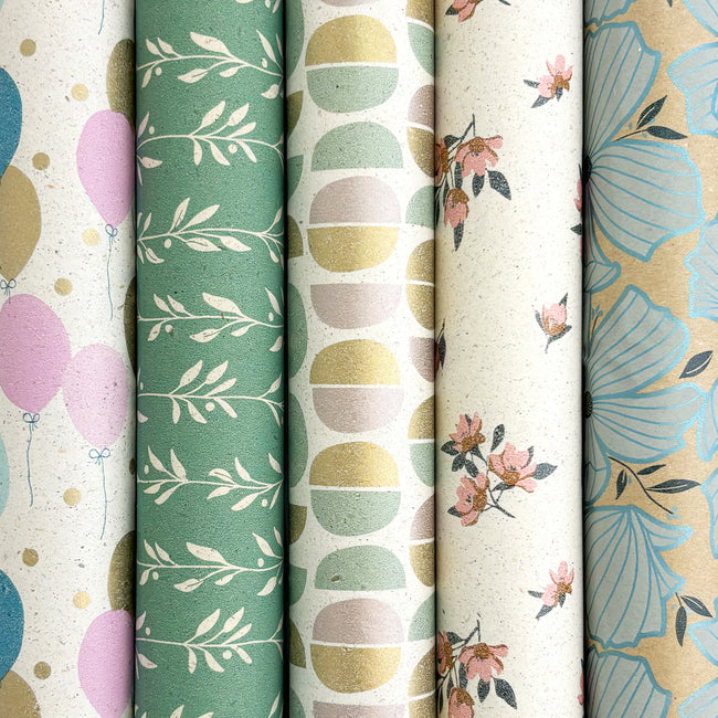 Rotolux -  Inpakpapier rosie 200x70cm