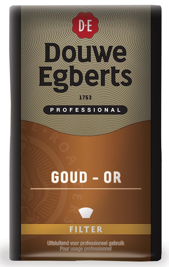 Douwe Egberts -  koffie, Gold/dessert, pak van 500 g