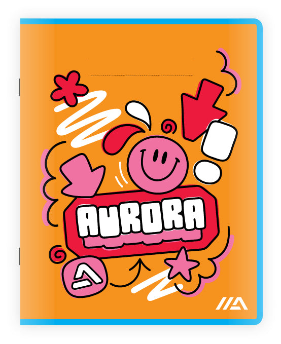 Aurora -  Schrift  a5 lijn 200pag 60gr | 10 stuks