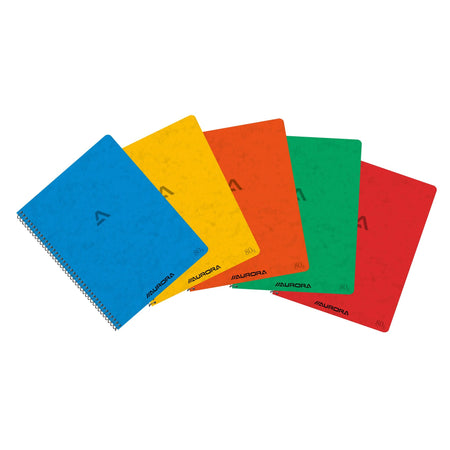 Aurora -  Schrift  210x165mm 5x5mm 120pag 80gr ass | 10 stuks