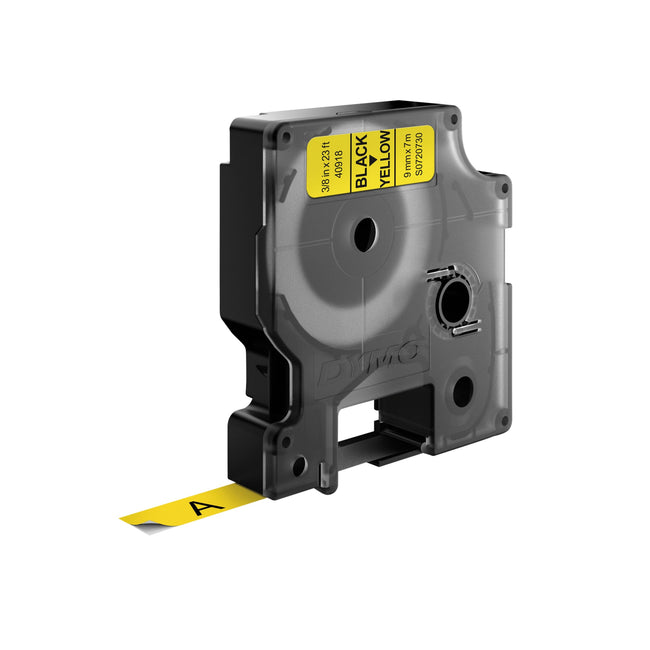 Dymo -  Labele  labelmanager d1 polyester 9mm geel | 5 stuks