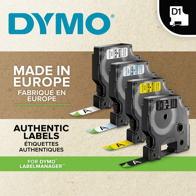 Dymo -  Labele  labelmanager d1 polyester 19mm rood