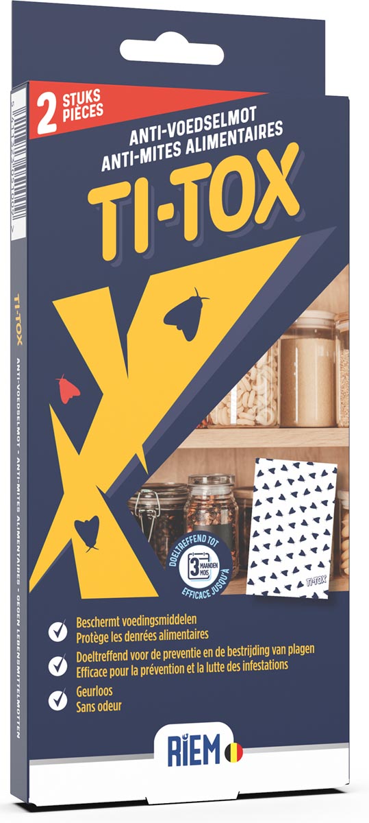 Riem -   Ti-Tox anti-voedselmot, doos met 2 stuks