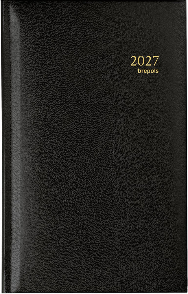 Brepols -   Interplan Lima, zwart, 2027