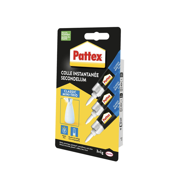 Pattex -  Secondenlijm  classic tube 1gr | 12 stuks