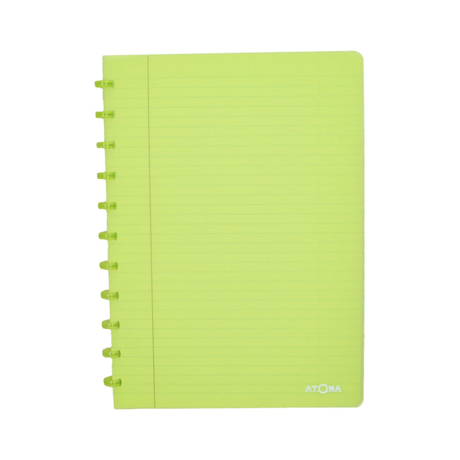 Atoma -  Schrift  a4 lijn 144blz 90gr pp transp ass | 10 stuks