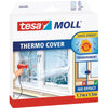Tesa - Isolierfolie moll® Thermo Cover für Fenster 1,7x1,5m transparent