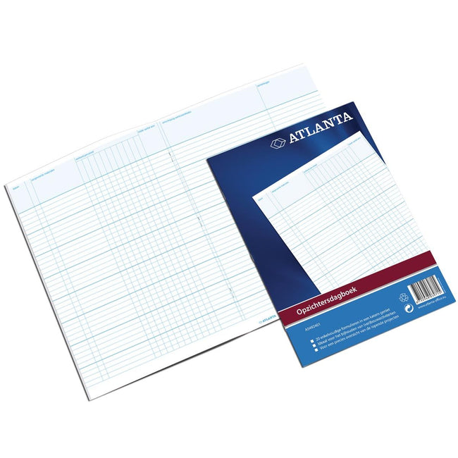 Atlanta von Jalema – Supervisor’s Diary Djois 294 x 207 mm, 20 Blatt, weiß