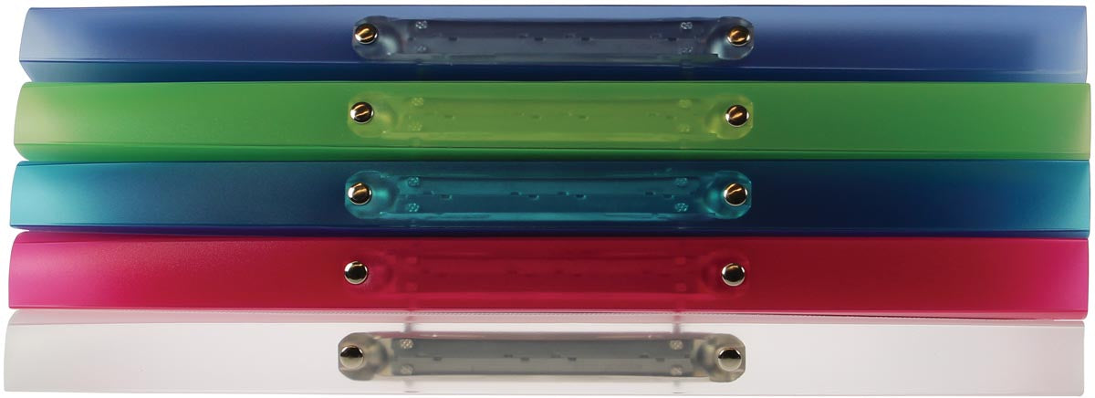 Exacompta - Exaclair Personalisierbarer Ringbinder Kreacover 2 Ringe 15 mm, farblich sortiert