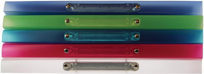 Exacompta - Exaclair Personalisierbarer Ringbinder Kreacover 2 Ringe 15 mm, farblich sortiert