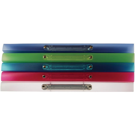 Exacompta - Exaclair Personalisierbarer Ringbinder Kreacover 2 Ringe 15 mm, farblich sortiert