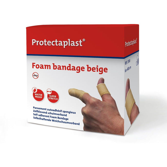 Protectaplast - Schaumverband Proteclast beige 6cmx4,5m