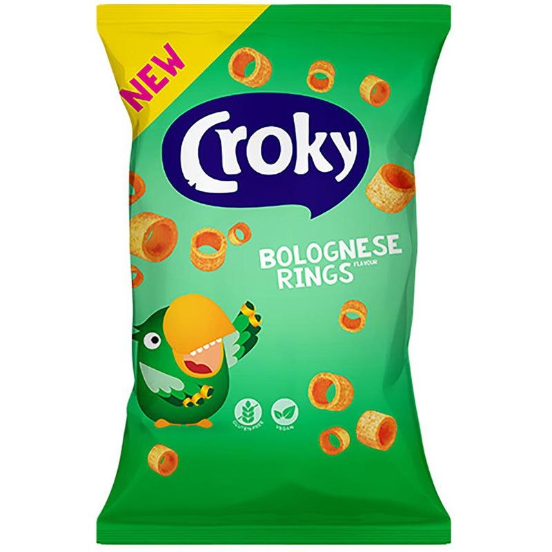 Croky - Ringe Bolognese, Beutel mit 75 g