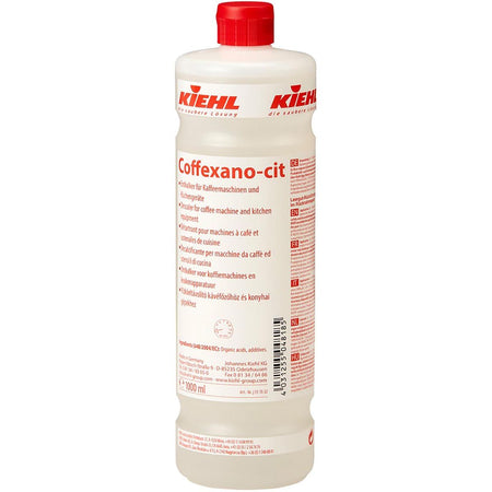 Kiehl -   ontkalker Coffexano-Cit, voor koffiemachines en keukenapparatuur, fles van 1 liter