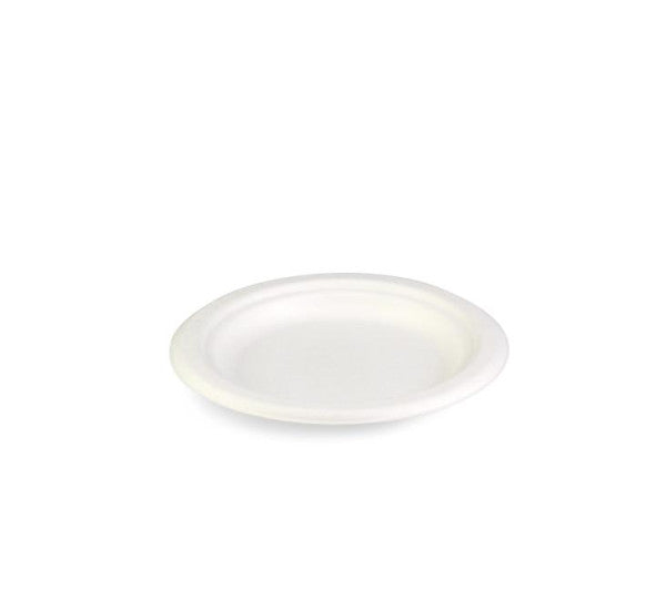 Senza Zuckerrohrteller rund 155 x H15 mm, Schrumpfung von 40 Stück