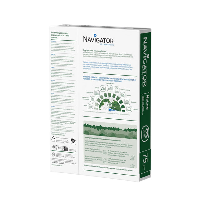Navigator -  Kopieerpapier  nature a4 75gr wit 500 vel