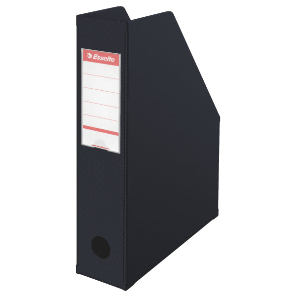 Esselte - Zeitschriftenkassette VIVIDA faltbar A4 schwarz
