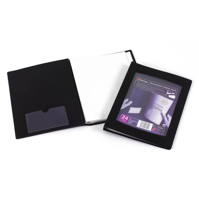 Rexel - lbum Professionelles Sichtbuch für ft A5, 24 Taschen