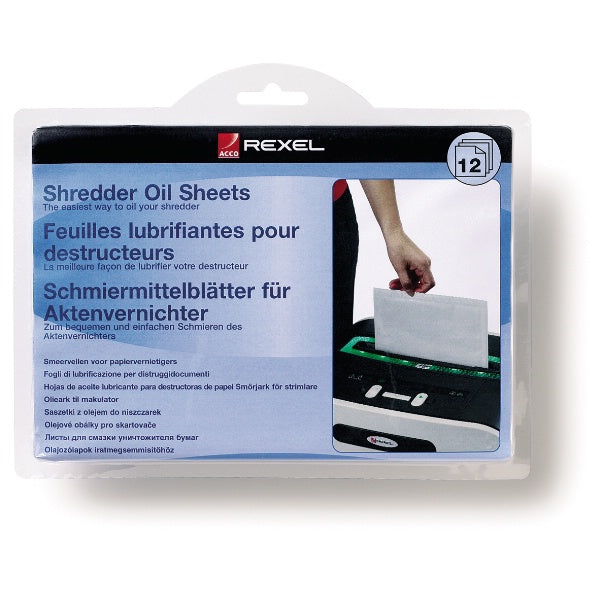 Rexel - geölte Klingen, 12er Pack