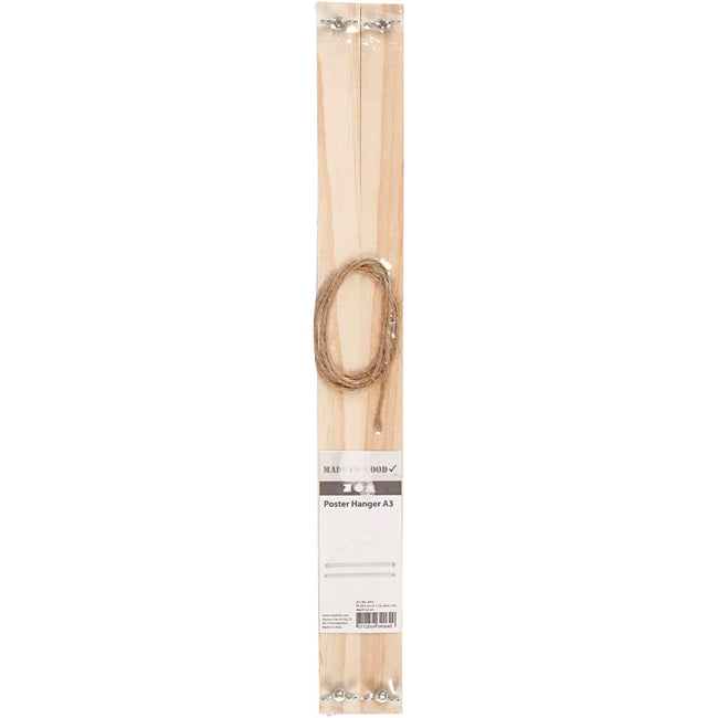 Creotime - Posteraufhänger Creativ Company BxHxT 33,6x2x2,2cm Holz