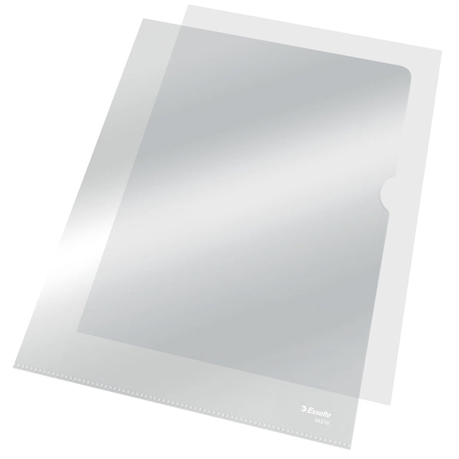 Esselte -  Transparent view folders Transparant A4
