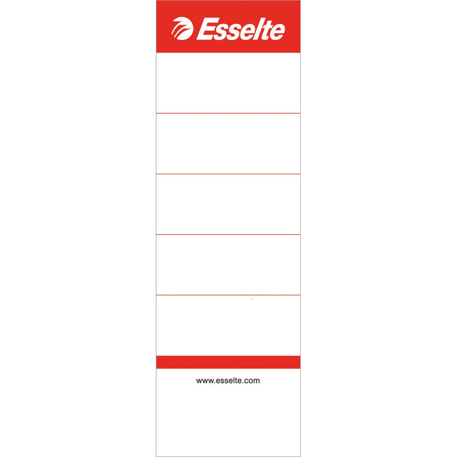 Esselte -  81080 niet-klevende labels 100 stuk(s) Wit Rechthoek