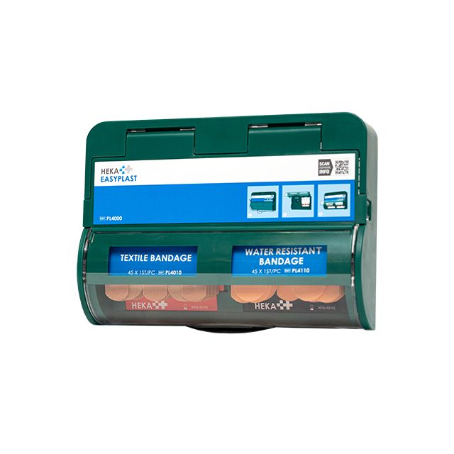 Heka -  Pleisterdispenser  easyplast met inhoud