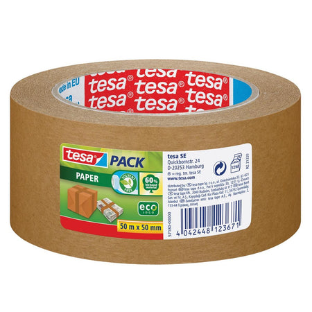 Tesa - Verpackungspaket® Papier ecoLogo® 50mx50mm braun
