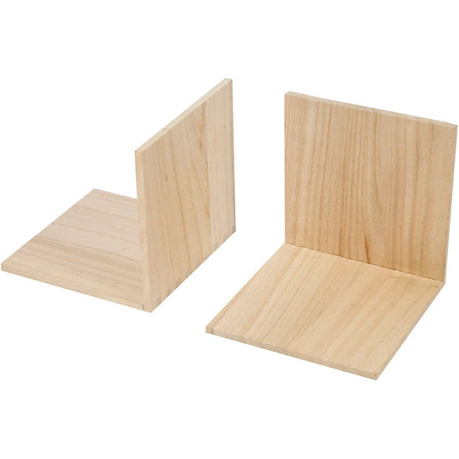 Creotime - Buchstütze Creativ Company Holz 15x15x15cm