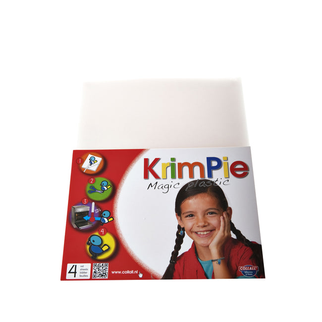 Collall - Krimpievel Magic Plastic transparentes Set mit 4 Blättern
