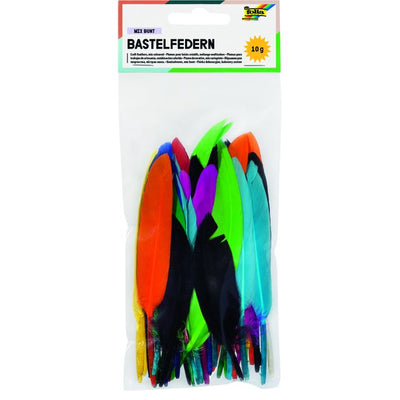 Folia-Papier - Indianerfedern Folia sortiert