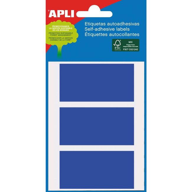 Apli - farbige Etiketten im blauen Etui (2072)