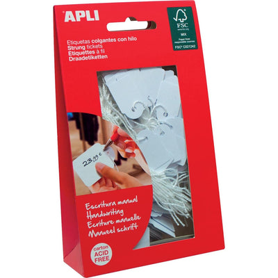 Apli - Kabeletiketten ft 7 x 19 mm (B x H) (7004), Karton mit 200 Stück