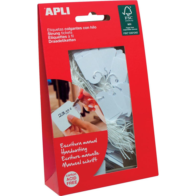 Apli - Kabeletiketten ft 7 x 19 mm (B x H) (7004), Karton mit 200 Stück