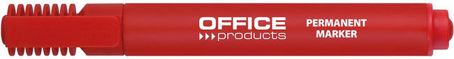 OFFICE products -   permanent marker 1-5 mm, beitelpunt, rood