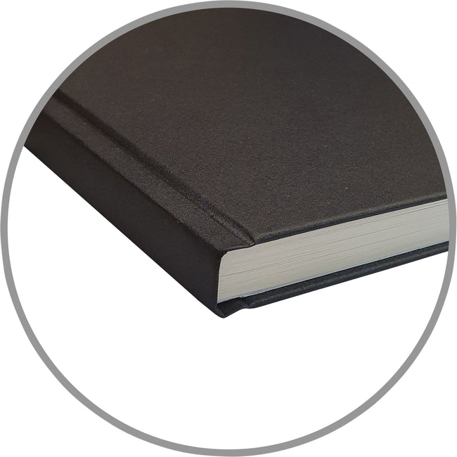 Oxford -  Dummyboek  a4 96 vel zwart | 5 stuks