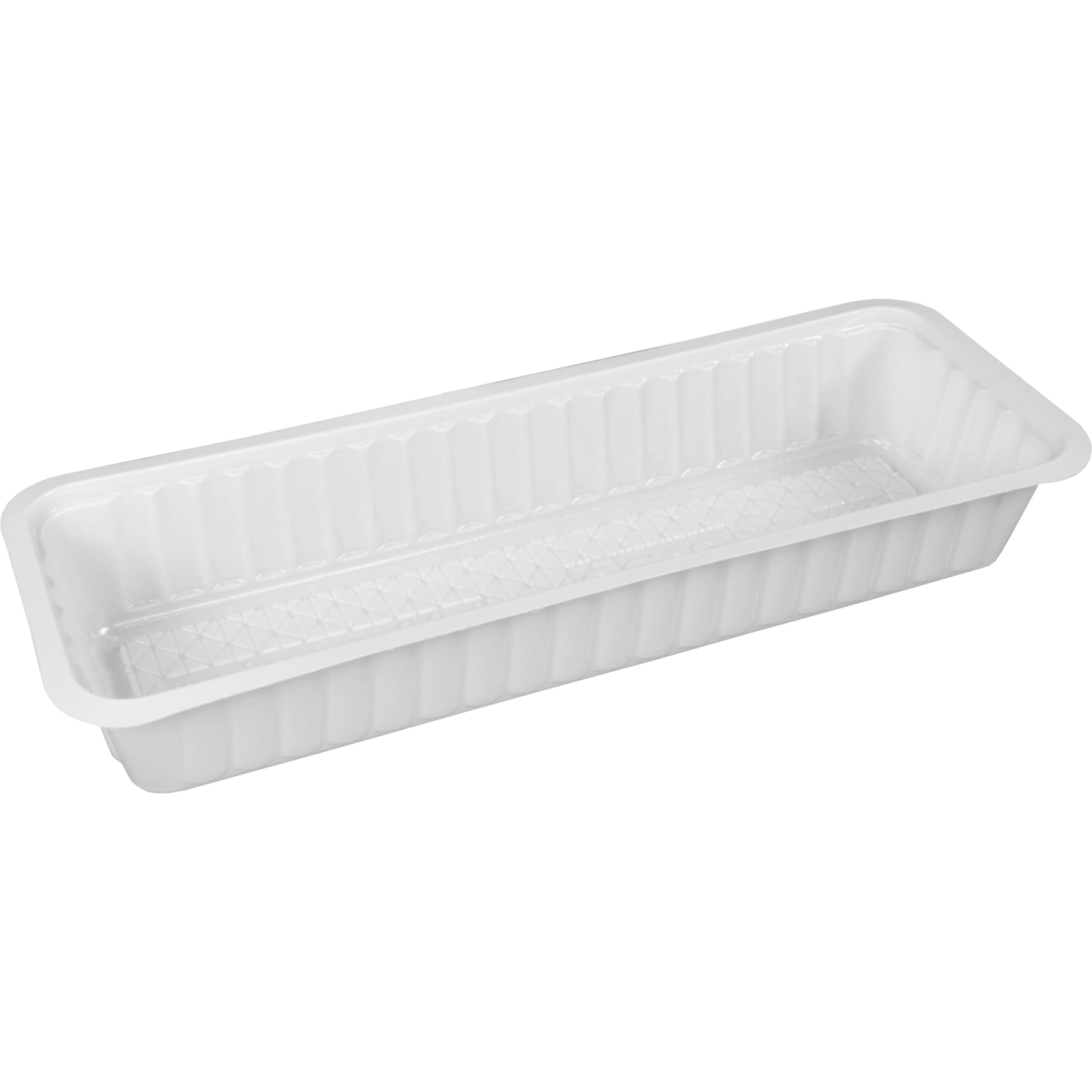 Klika - Bak | Ps | A18 | Snackbehälter 205x76x31mm | Weiß | 250 Stück